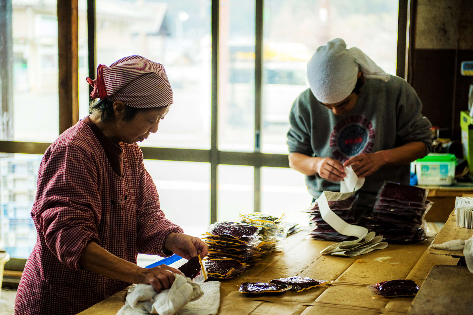 漬物を盛り付けた料理の写真